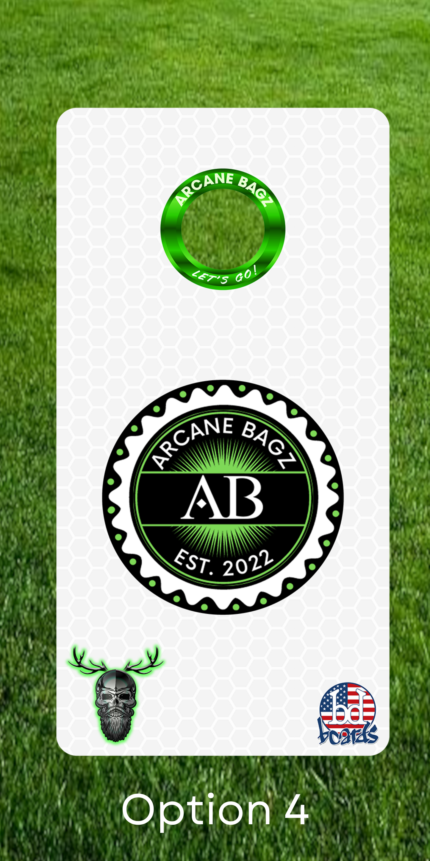 Arcane Bagz Mini Cornhole Boards